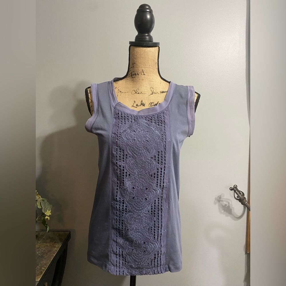 J. Crew muscle tee, Purple/Blue, Size S